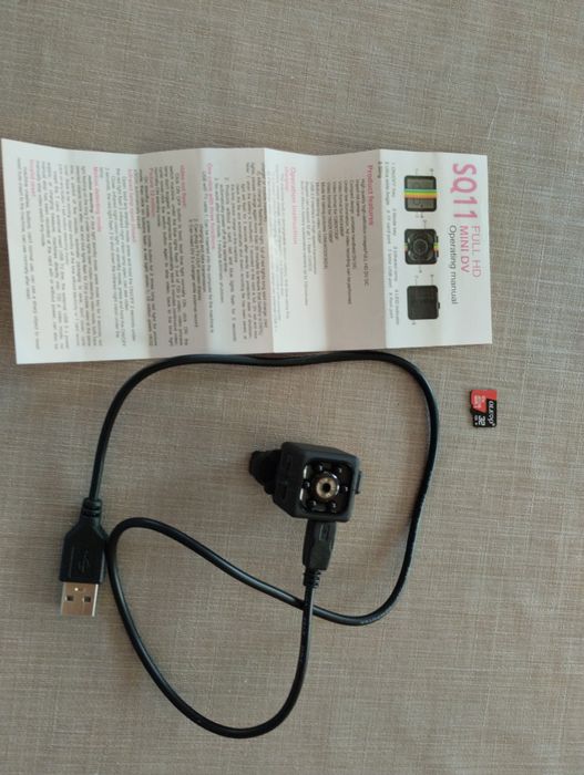Mini kamera SQ 11 full HD karta 32GB