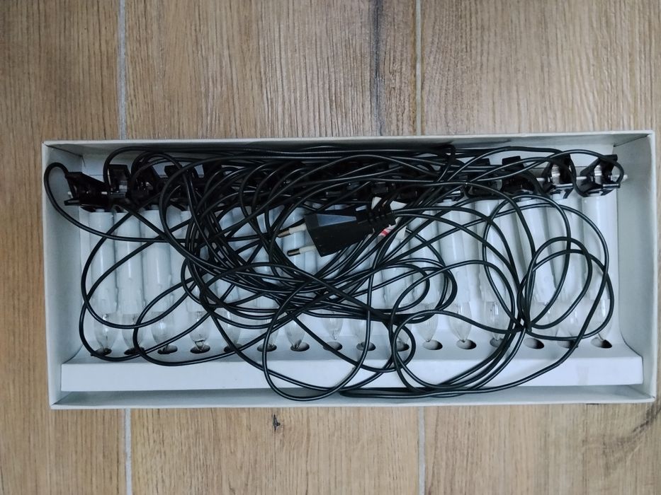 Lampki choinkowe na klips