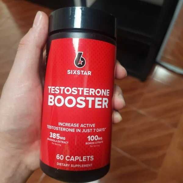 Testosterone Booster, 60 kapsułek SIXSTAR