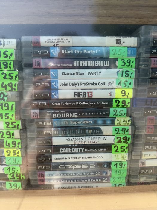 Gry PS3, Mortal, Minecraft, Arthur, NFS, Assasins LÖMBARD-KÖMIS