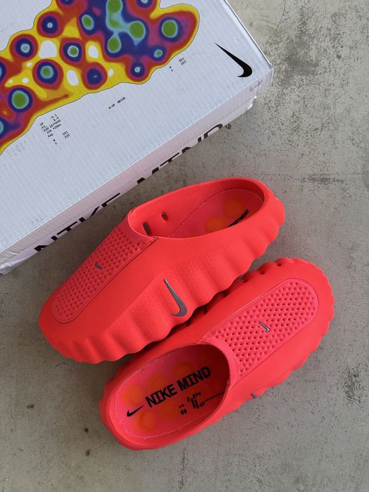 36-45 Червноні капці найк майнд 001,Nike Mind 001 Solar Red,тапки найк