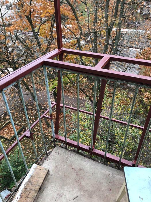 Сварка и обшивка балконов профнастилом.БАЛКОН ПОД КЛЮЧ!