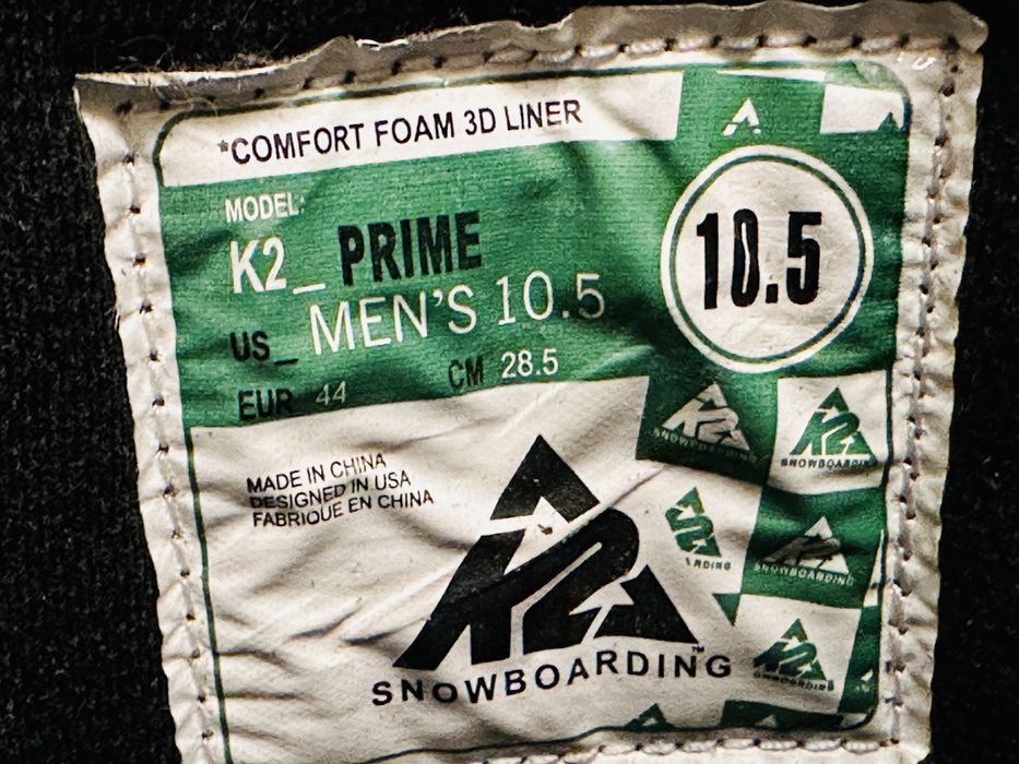 Botas em Pele Snowboard K2