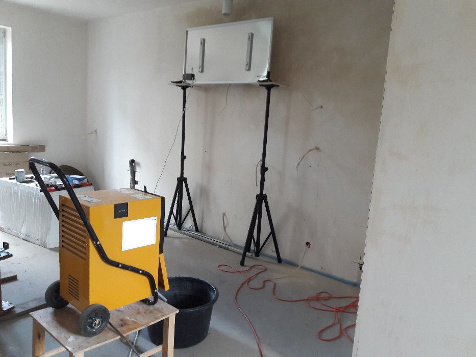 Osuszacz powietrza-wynajem, osuszanie budynków,ozonowanie, nagrzewnica