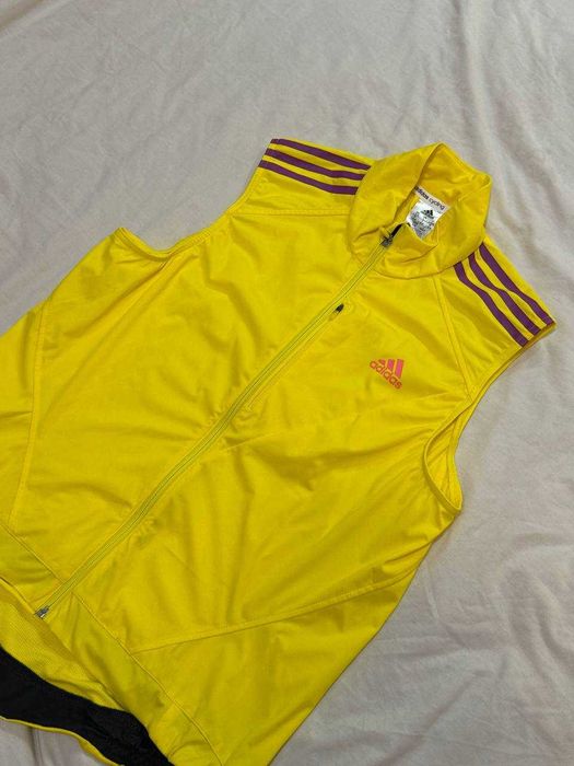 Веложилетка / вітровка Adidas Cycling (яскрава вітрозахисна)
