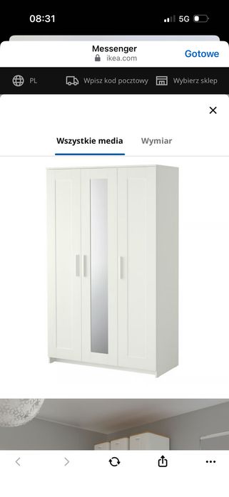 Szafa Biała IKEA
