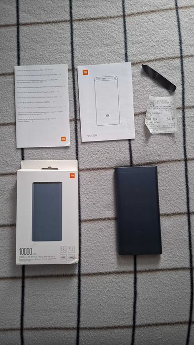 Powerbank Xiaomi 3 - zestaw - uszkodzony