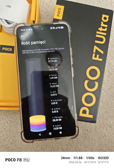 Xiaomi Poco F7 ultra 16/512 tanio