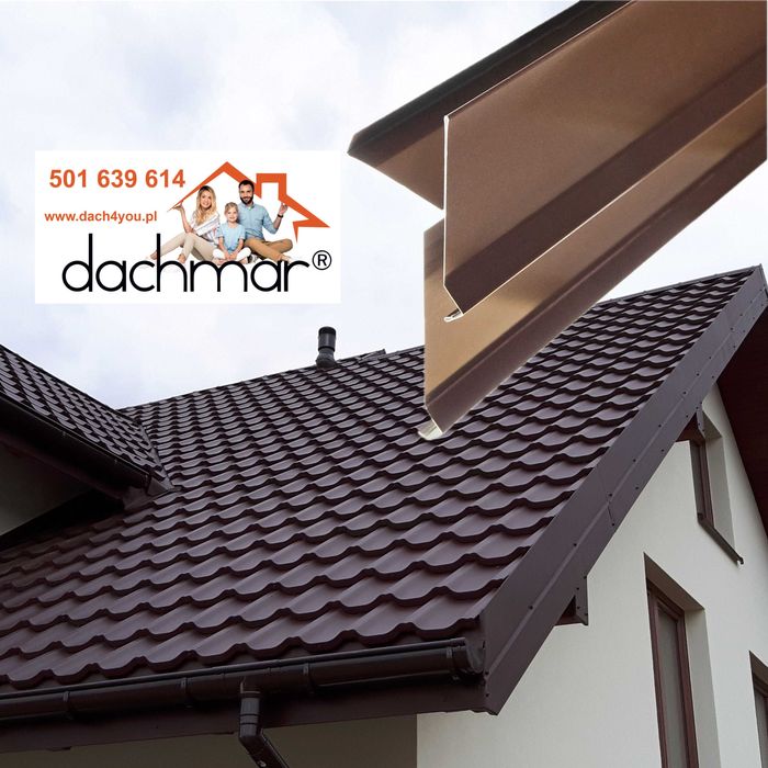 Cięcie blach, gięcie blach, wiatrownica, gąsior, kalenica