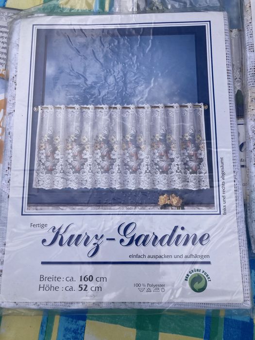Krotkie firanki nowe