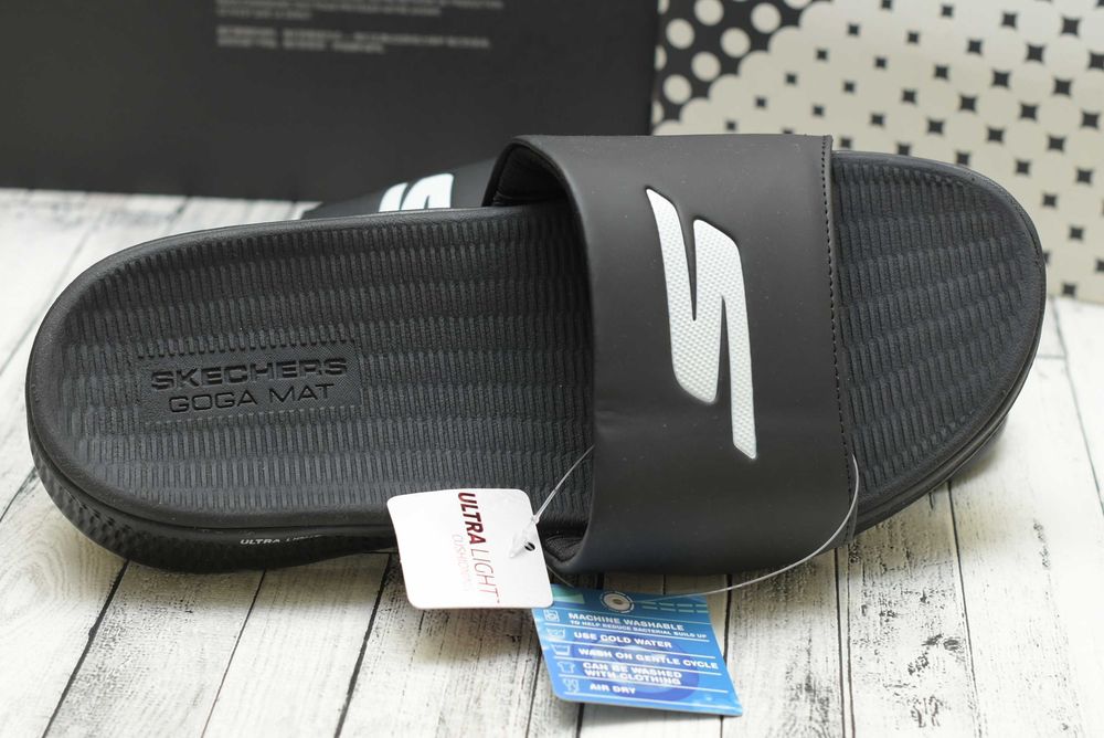Оригінал! Чоловічі тапочки шлепанцы Skechers Goga Mat