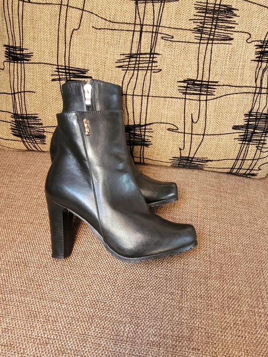 Skórzane kozaczki Oleksy ,rozmiar 36