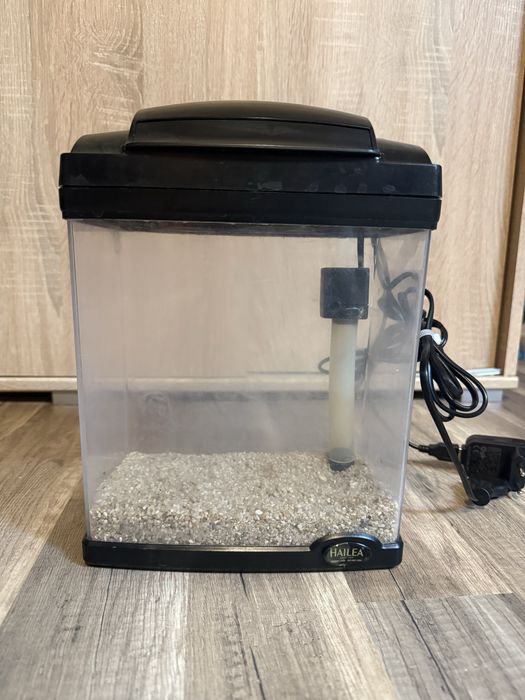 Akwarium Hailea 5l + duża ilość akcesoriów