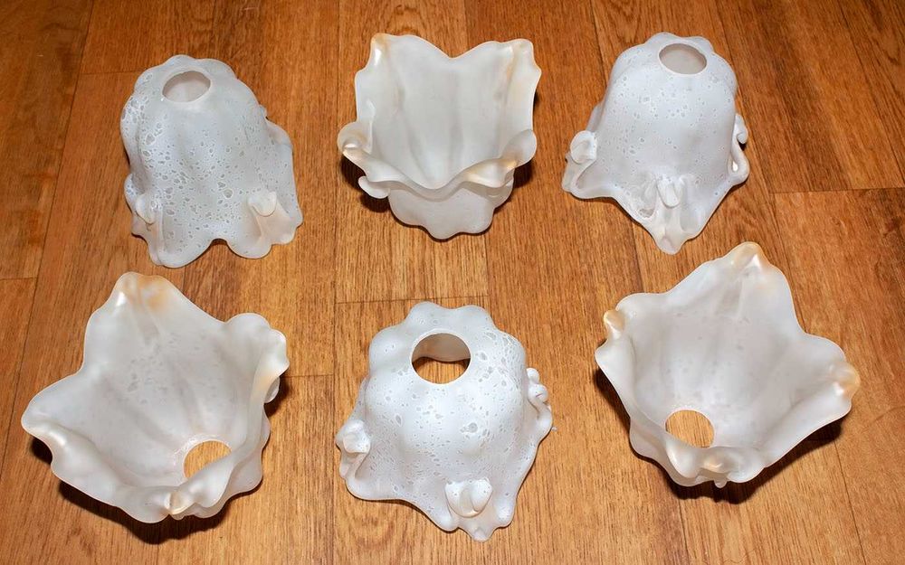 Плафоны стеклянные для люстры