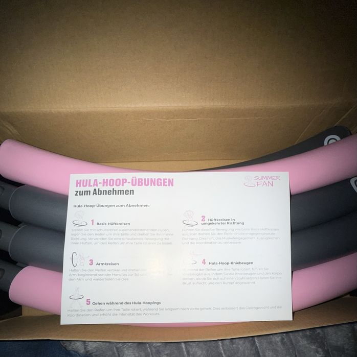 Fitness hoop reifen 1,5 kg