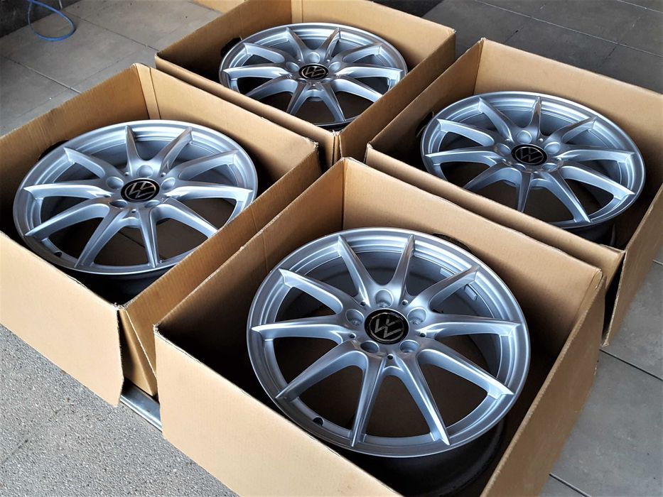 Alufelgi 17 5x112 VW Golf Passat Touran Jetta Caddy T-Roc J Nowe 270#