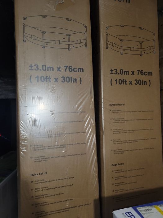 Басейн каркасний Avenli 300х76см 17в1 (682)