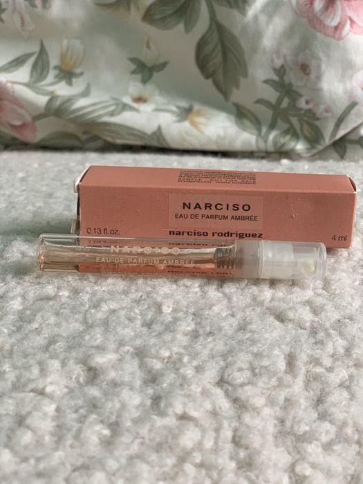 Парфуми в мініатюрі Mancera Amber&Roses та Narciso eau de parfum ambree (мініатюри)
