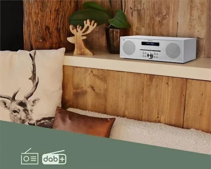 Медиацентр Auna Silver Star-Fm/CD/Bt/DAB(Германия)