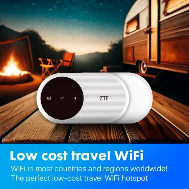 Блэкаут Новый Мобильный роутер ZTE 4G UFi U10 Pro (Белый)