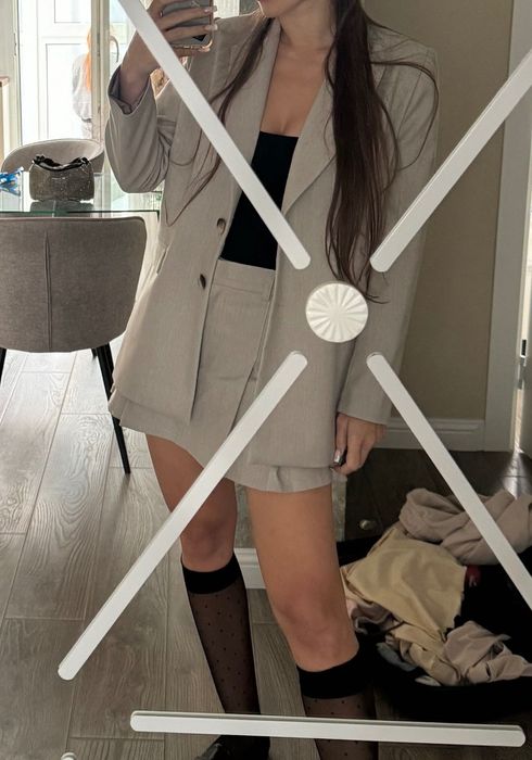 Костюм піджак, спідниця/шорти