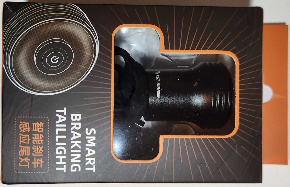 Велосипедні ліхтарі ROCKBROS  Q3 (задній стоп)/RHL 400 (передня фара)