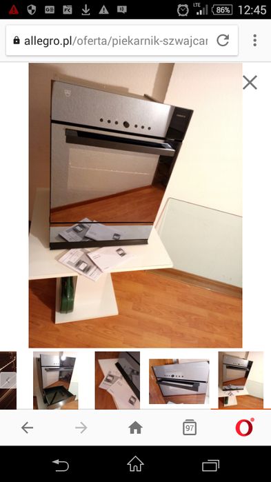 V-ZUG piekarnik/szwajcarskie MIELE/szkło/antracyt/400V/nowy/gwarancja