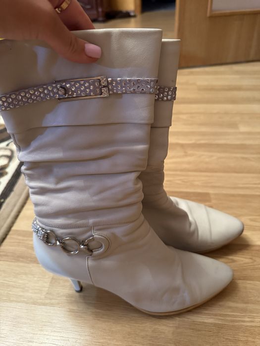 Сапоги натуральна шкіра