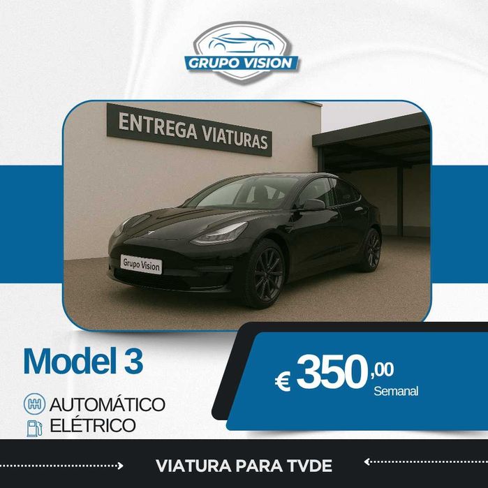 Tesla e Elétricos para Aluguer e TVDE – Tecnologia e Zero Emissões