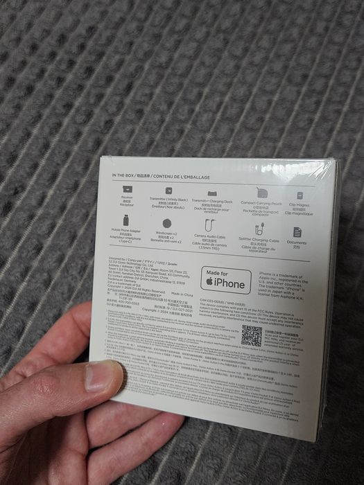 DJI mic mini 1tx1rx радіосистема пєтлічка на один мікрофон