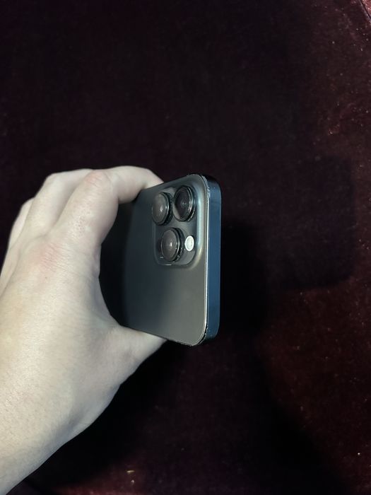 Смартфон Apple iPhone 16 Pro Max 256Gb Black Titanium б/у фізична сім