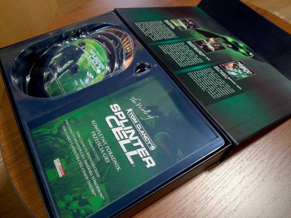 The World of Tom Clancy's Splinter Cell: Limitowana Edycja Kolekcjonerska - gra PC PL NOWA KOMPLET