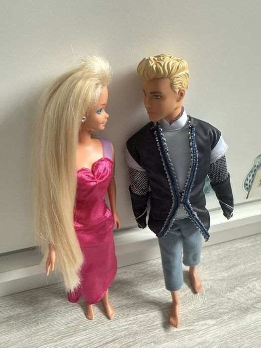 Lalka Barbie i Ken zakochana para