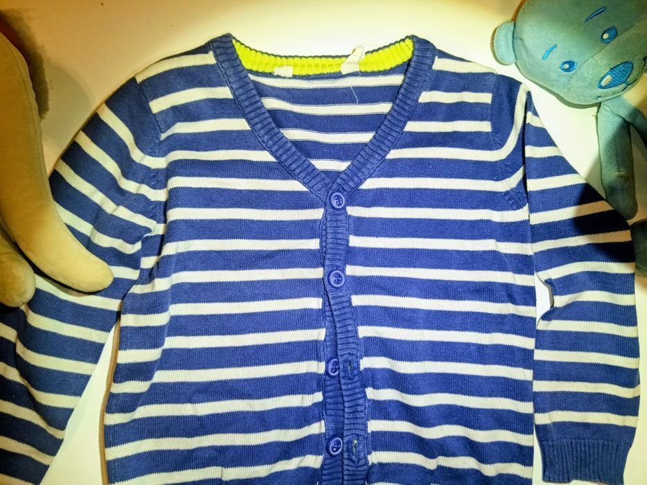 Sweterek w paski H&M na 5-6lat