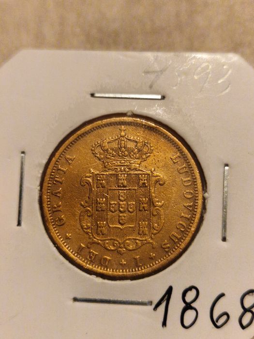 Moedas de 5 Reis D. Luís I 9€ cada.