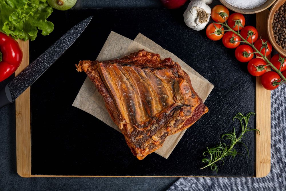 Żeberka Wieprzowe Wędzone – Trójkąty Swojskie Wędliny u Szymka