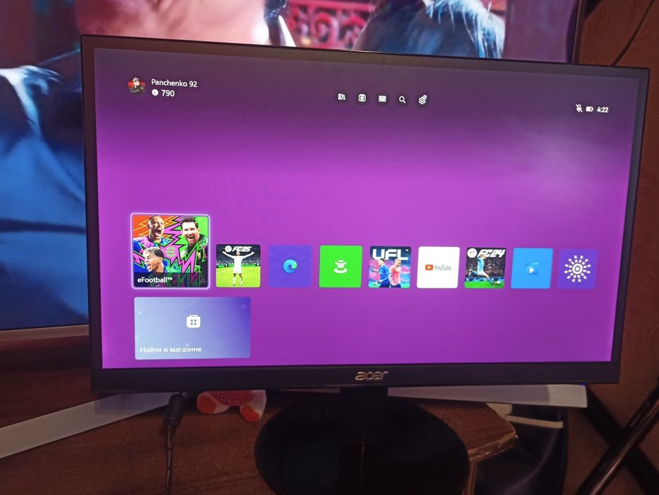 Монитор Acer 21.5 full hd