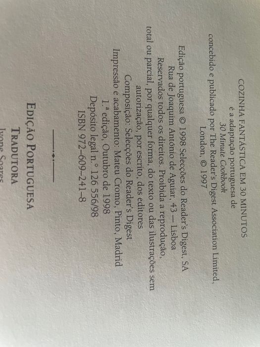 Cozinha fantástica em 30 minutos