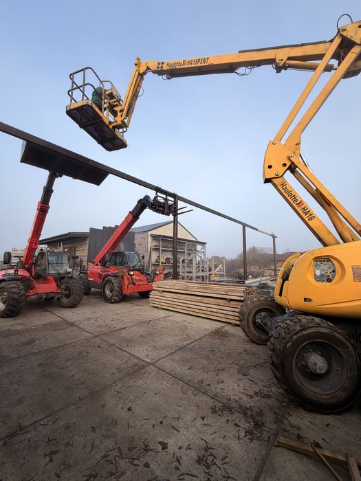 Wynajmę podnośnik koszowy 16m teleskopowy pająk nożycowy zwyżka