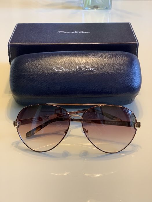 Okulary przeciwsloneczne Oscar De La Renta stan bdb