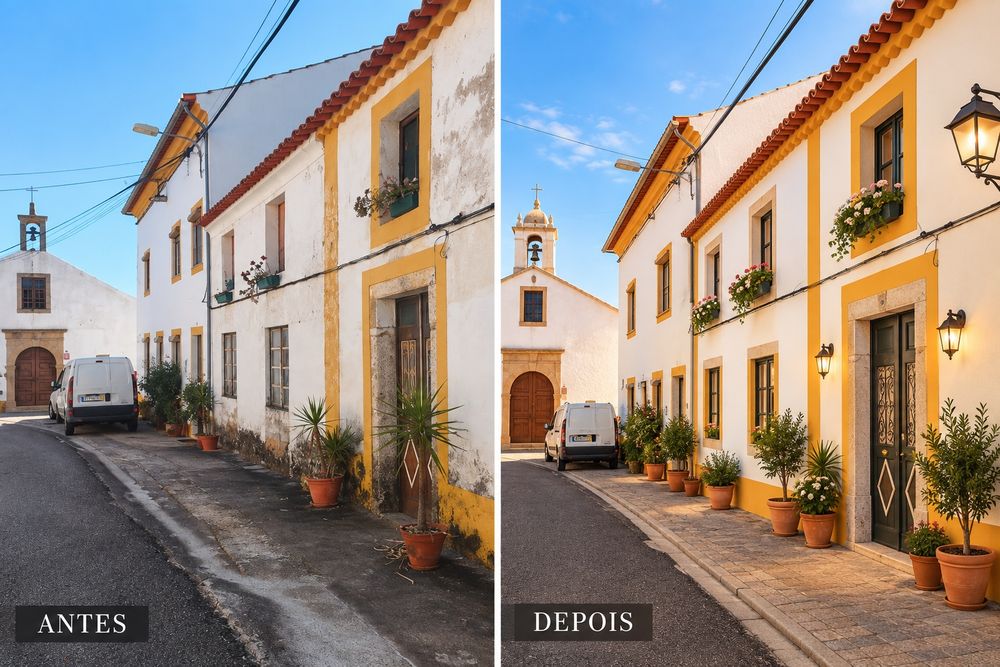 Casa Rústica T4 com Terreno e poço para recuperar - Alentejo
