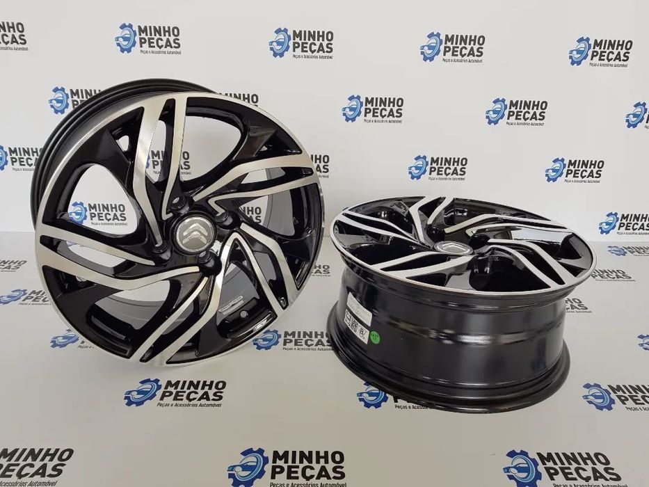 Jantes Citroen DS3 16 Preto Polido