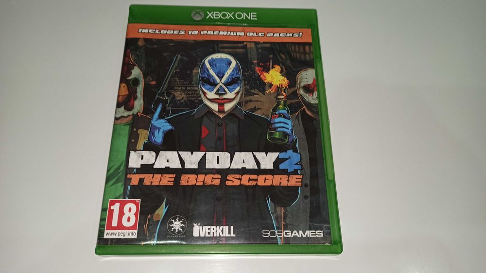 xbox one PAYDAY 2 napady na banki, strzelanka i akcja