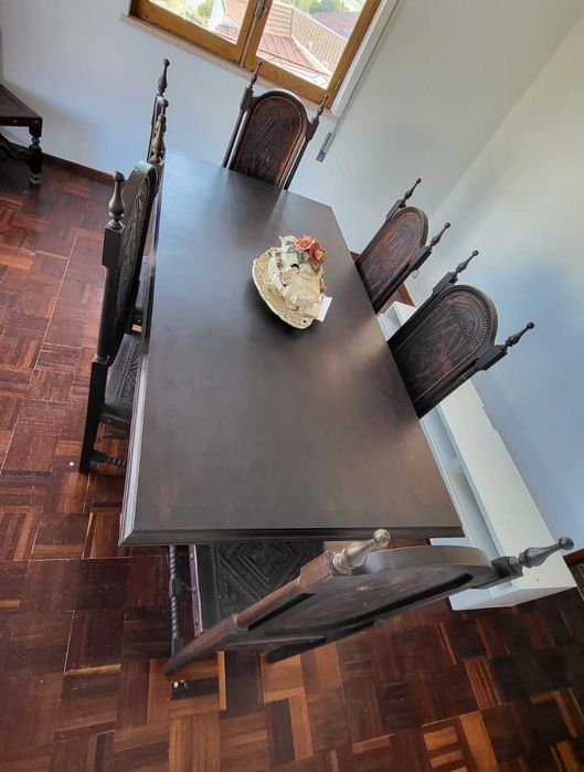 Conjunto de sala de jantar vintage