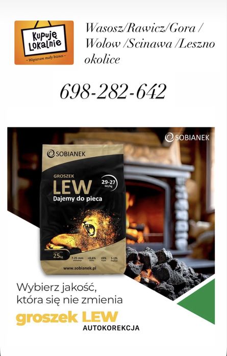 Ekogroszek Lew bezkonkurencyjno najlepszy