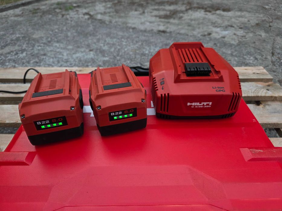 HILTI SF 6-A22 wkrętarka 2 x 8Ah ładowarka walizka
