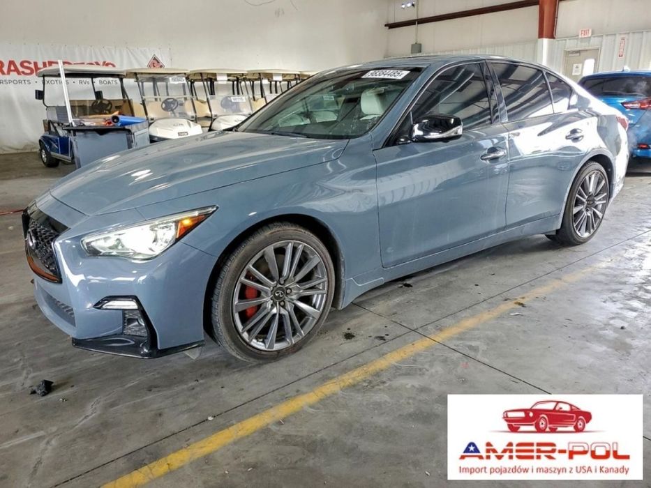 Infiniti Q50 2021r., Red Sport 400, 3L, od ubezpieczalni
