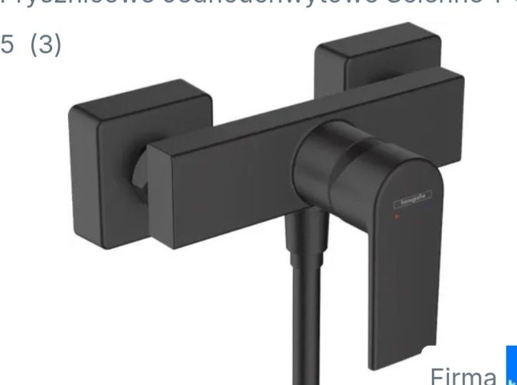 Hansgrohe Vernis Shape bateria prysznicowa czarny mat
