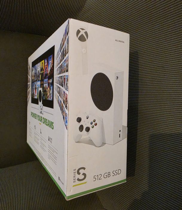 Nowa Konsola Xbox Series S 512GB – Fabrycznie zaplombowana