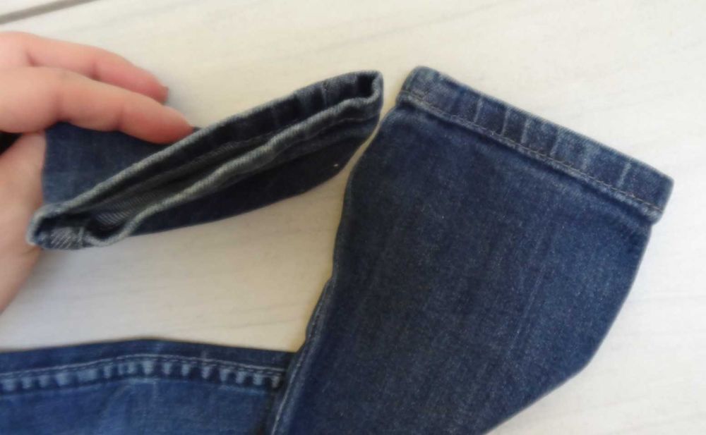 Jak NOWE jeansowe spodnie rurki Levi's 128-134 na 8 lat